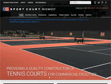 Tablet Screenshot of courtofsport.com